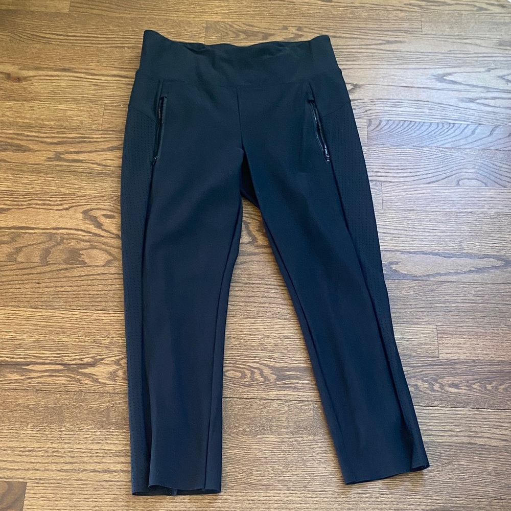 Athleta Black Ankle Cropped Pants